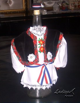 Croatian souvenir, male national costume